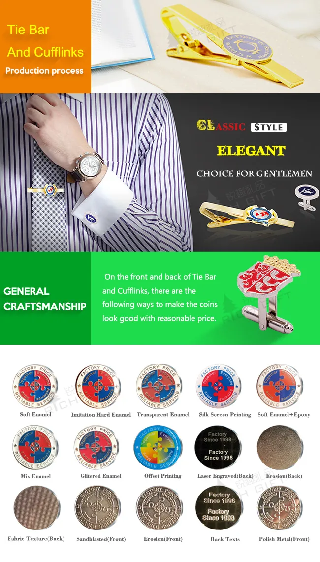 Unique Design Custom Blank Metal Zinc Alloy Die Cut Musical Note Shiny Gold Cufflinks for Souvenir