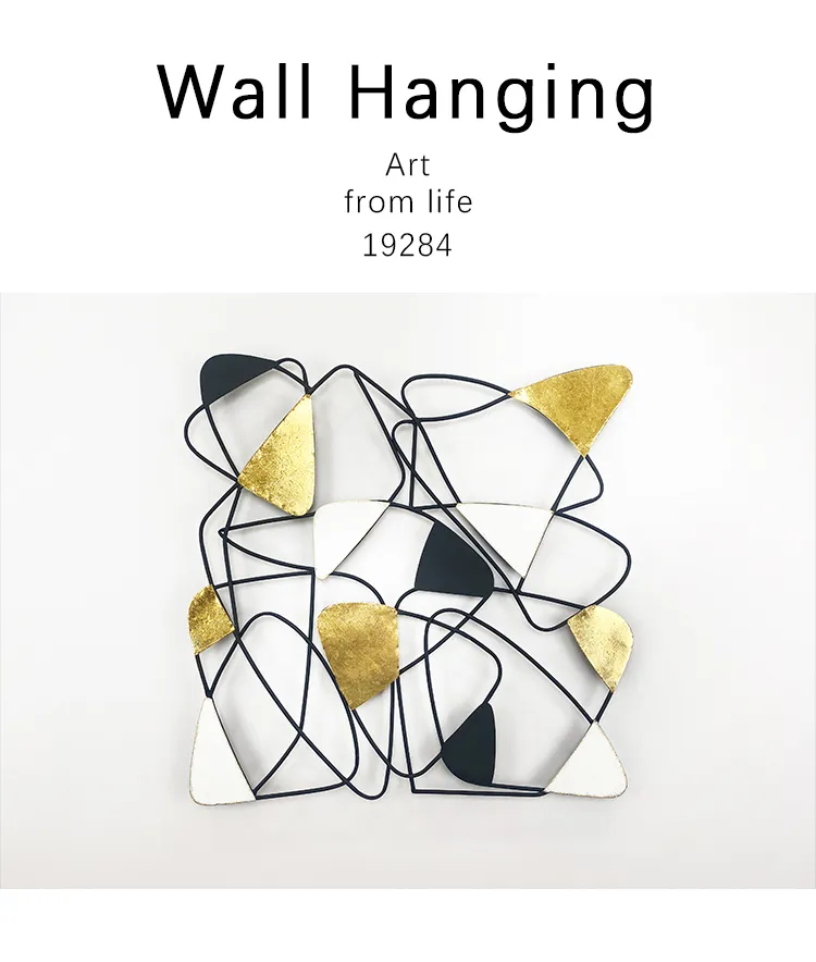 Wall Decoration Modern Art Ironware