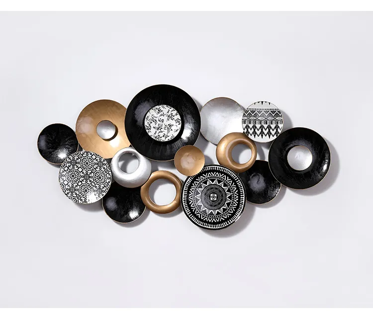 Wall Decoration Retro Iron Metal Home Art Wall Decoration for Home