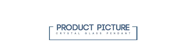 Water Drop Shape Crystal Glass Pendant for Curtain Decoration