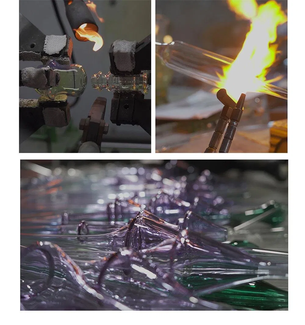 Water Pipe Hookah Marble Smoking Accessories Glass Smoking Pipe Shisha