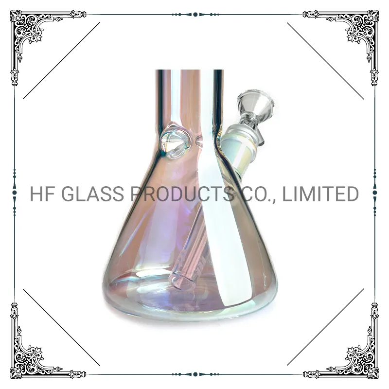 Wholesale 10 Inches Gradient Water Pipe Beaker Hookah Colorful Smoking Water Pipes