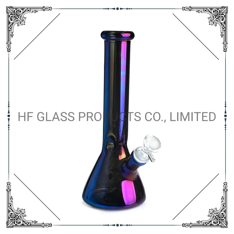 Wholesale 10 Inches Gradient Water Pipe Beaker Hookah Colorful Smoking Water Pipes