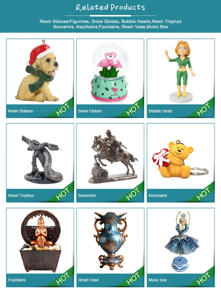 Wholesale Playing Drum Polyresin Joker Craft, Mini Tabletop Resin Clown Figurine for Home Decor