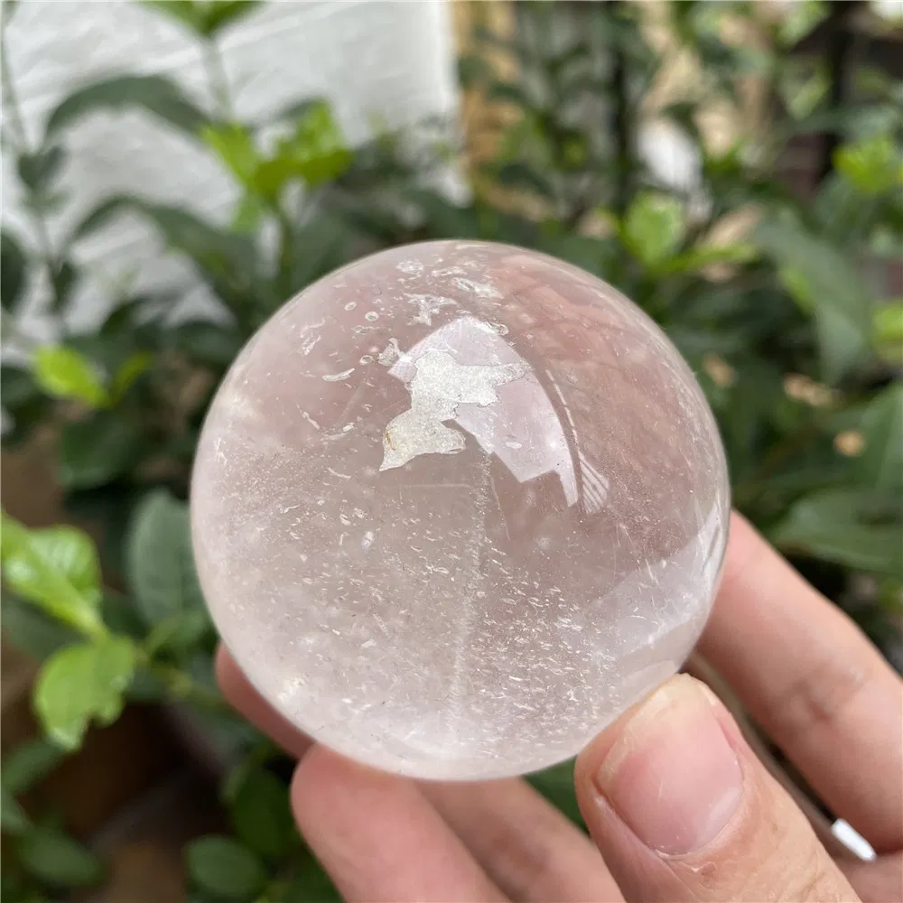 Wholesale White Clear Sphere Souvenirs Natural Clear Crystal Ball