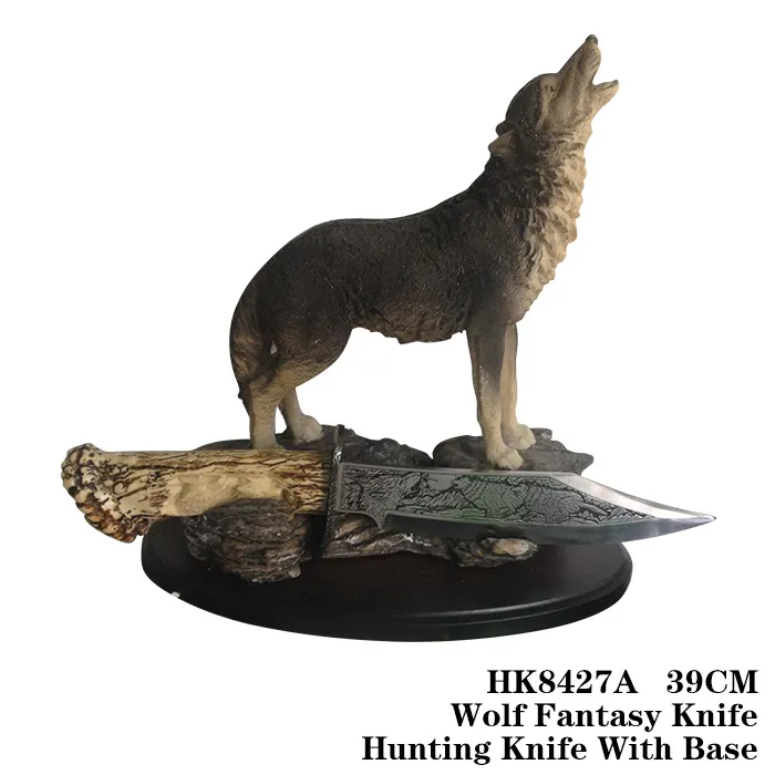 Wolf Craft Fantasy Knife Home Adornment 39cm HK8427A