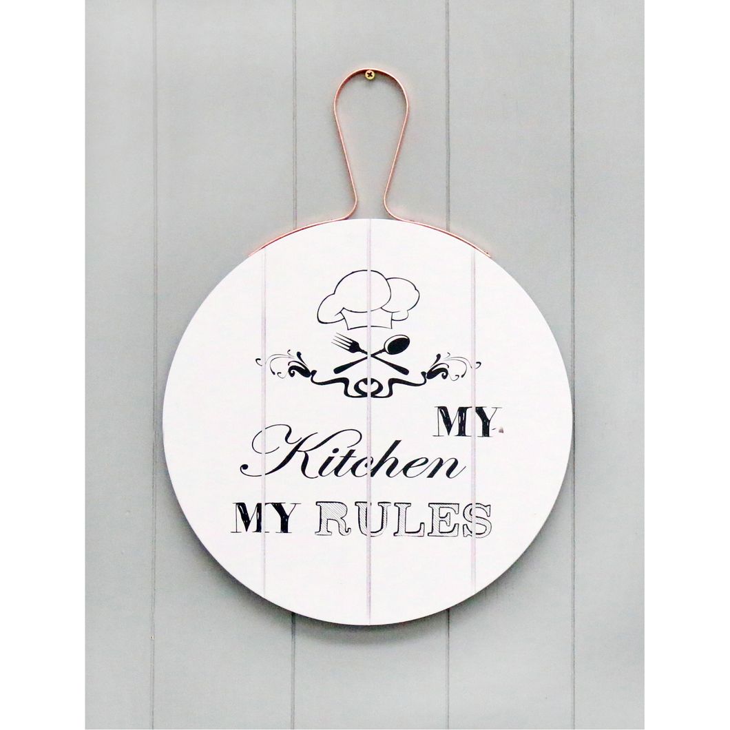 Wood Kitchen Plate with Handle 25X48X1cm Kitchen Plaque, Home Decor Craft, Home Decoration, Home Decor, Wooden Art, Woodendecoration, Wall Art, Wall Decor