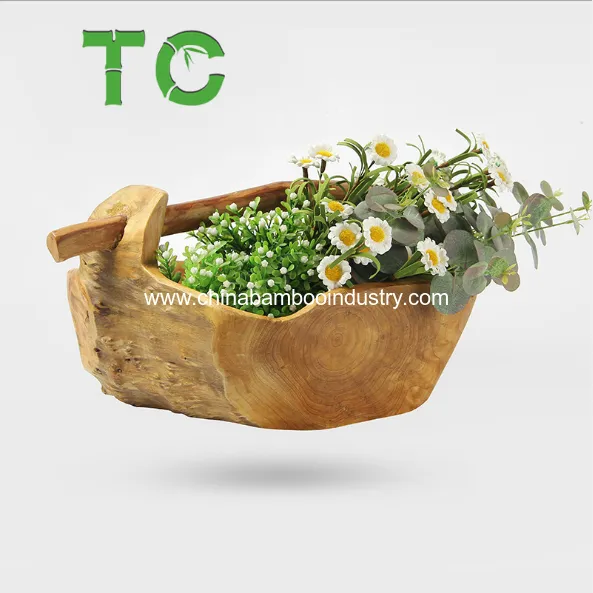 Wood Root Planter